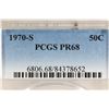 Image 3 : 1970-S 40% SILVER JOHN F. KENNEDY HALF PCGS PR68