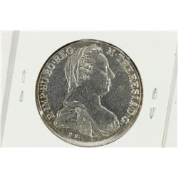 1780 AUSTRIA MARIA THERESIA THALER (SILVER) UNC