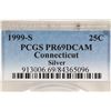 Image 3 : 1999-S SILVER CONNECTICUT QUARTER PCGS PR69 DCAM