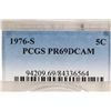 Image 3 : 1976-S JEFFERSON NICKEL PCGS PR69 DCAM