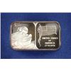 Image 1 : 1 TROY OZ .999 FINE SILVER PROOF INGOT PAUL REVERE