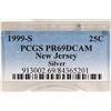 Image 3 : 1999-S SILVER NEW JERSEY QUARTER PCGS PR69 DCAM