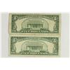 Image 2 : 1953-C & 1963 $5 US NOTES RED SEALS