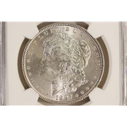1887 MORGAN SILVER DOLLAR NGC MS64