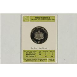 MINERAL WELLS COIN CLUB FORT WALTERS, TEXAS