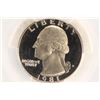 Image 1 : 1981-S TYPE I WASHINGTON QUARTER PCGS PR69 DCAM