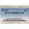 Image 3 : 1975-S JEFFERSON NICKEL PCGS PR69 DCAM