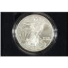 Image 1 : 2007-W BURNISHED AMERICAN SILVER EAGLE