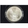 Image 2 : 2007-W BURNISHED AMERICAN SILVER EAGLE