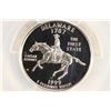 Image 1 : 1999-S SILVER DELAWARE QUARTER PCGS PR69 DCAM