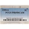 Image 3 : 1999-S JEFFERSON NICKEL PCGS PR69 DCAM