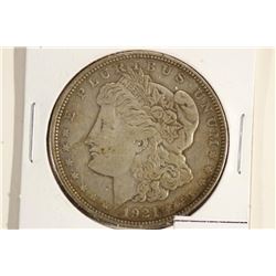 1921-D MORGAN SILVER DOLLAR