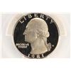 Image 1 : 1981-S TYPE I WASHINGTON QUARTER PCGS PR69 DCAM
