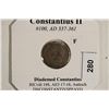 Image 3 : 337-361 A.D. CONSTANTIUS II ANCIENT COIN (FINE)