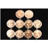 Image 2 : 10 AMERICAN WILDLIFE SERIES COPPER ROUNDS