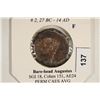 Image 3 : 27 B.C.-14 A.D. AUGUSTUS ANCIENT COIN (FINE)