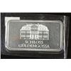 Image 1 : 50 GRAM .999 FINE SILVER PROOF INGOT SCHLOSS