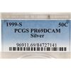 Image 3 : 1999-S SILVER KENNEDY HALF DOLLAR PCGS PR69 DCAM