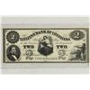Image 1 : $2 CITIZENS BANK OF LOUISIANA OBSOLETE BANK NOTE