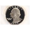 Image 1 : 1977-S WASHINGTON QUARTER PCGS PR69 DCAM