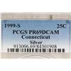Image 3 : 1999-S SILVER CONNECTICUT QUARTER PCGS PR69 DCAM