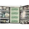Image 2 : UNCUT SHEET OF 4-1976 $2 FRN STAR NOTES CRISP UNC