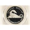 Image 1 : 1986 CANADA VANCOUVER SILVER DOLLAR PCGS PR69 DCAM