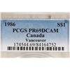 Image 3 : 1986 CANADA VANCOUVER SILVER DOLLAR PCGS PR69 DCAM