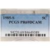 Image 3 : 1985-S JEFFERSON NICKEL PCGS PR69 DCAM