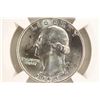 Image 1 : 1964-D WASHINGTON SILVER QUARTER NGC MS64