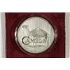 Image 2 : 1 TROY OZ .999 FINE SILVER PROOF ROUND "THE CAMELS