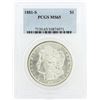 Image 1 : 1881-S PCGS MS65 Morgan Silver Dollar