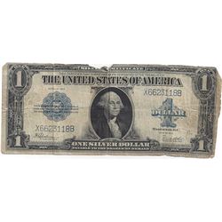 1923 $1 Large Silver Certificate Speelman / White Note