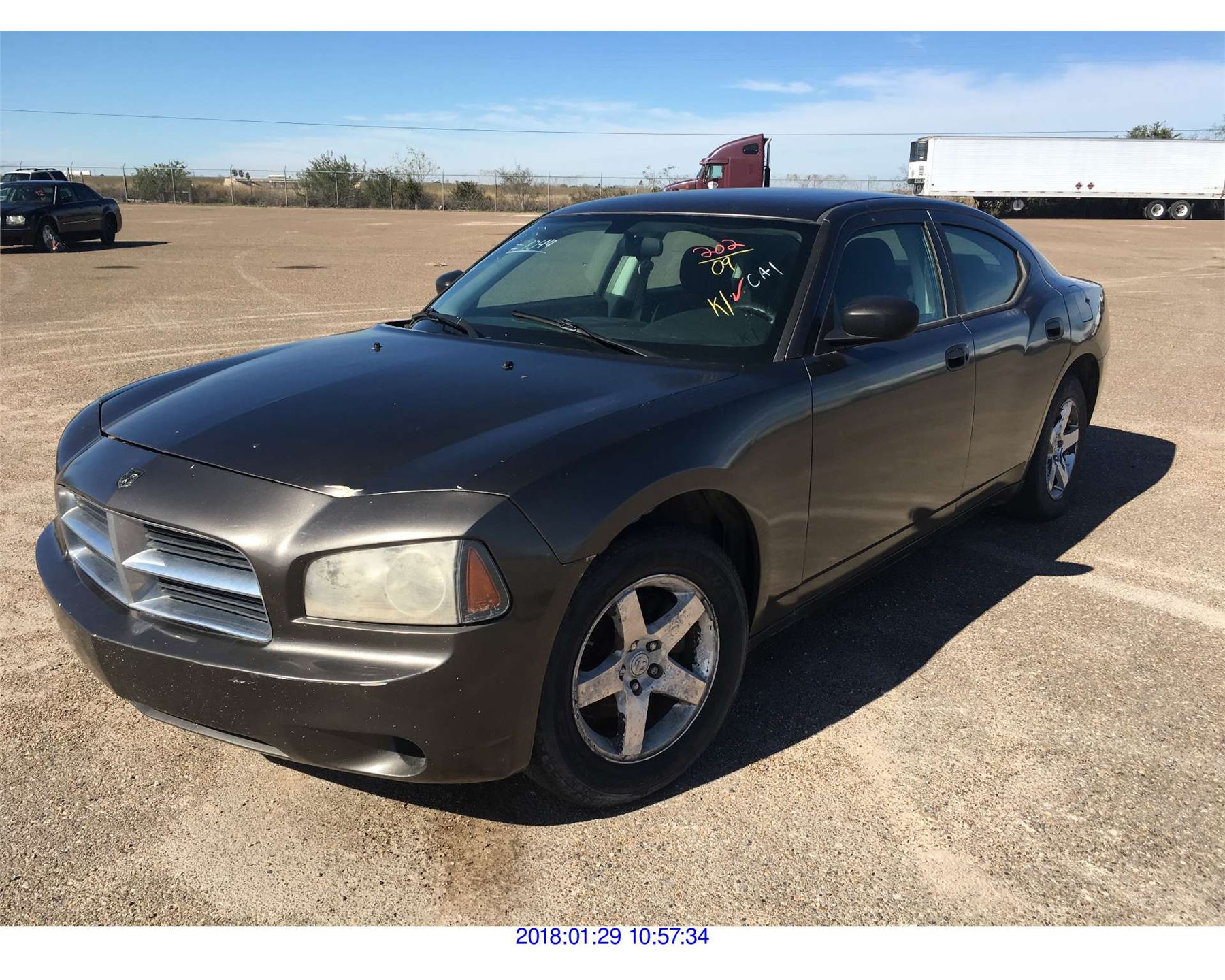 2009 DODGE CHARGER//TEXAS REGISTRATION ONLY//REBUILT SALVAGE