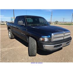 2001 - DODGE RAM//TEXAS REGISTRATION ONLY