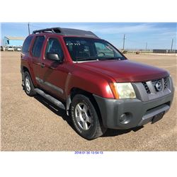 2005 - NISSAN XTERRA