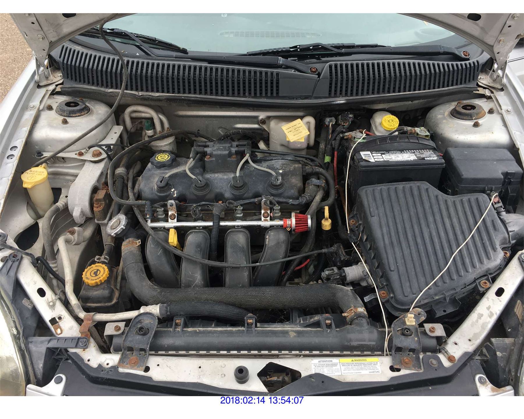 2003 DODGE NEON//TEXAS REGISTRATION ONLY//REBUILT SALVAGE