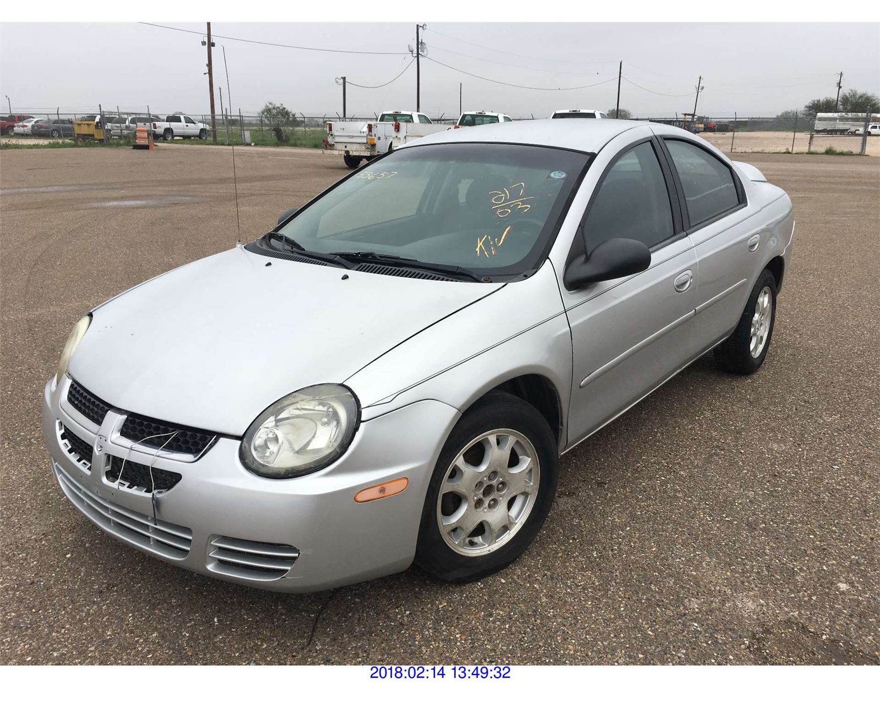 2003 DODGE NEON//TEXAS REGISTRATION ONLY//REBUILT SALVAGE