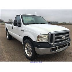 2005 - FORD F-250//TEXAS REGISTRATION ONLY