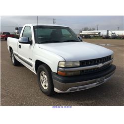 2001 - CHEVROLET SILVERADO 1500//TEXAS REGISTRATION ONLY