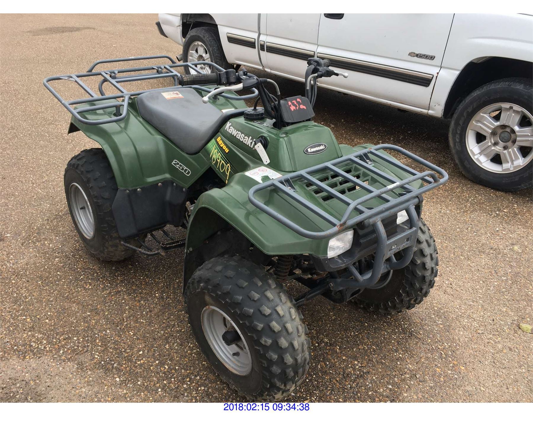 2004 KAWASAKI ATV 4 WHEELER//TEXAS REGISTRATION ONLY Rod Robertson