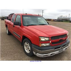 2005 - CHEVROLET SILVERADO//TEXAS REGISTRATION ONLY//REBUILT SALVAGE