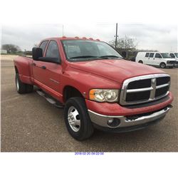 2003 - DODGE RAM 3500