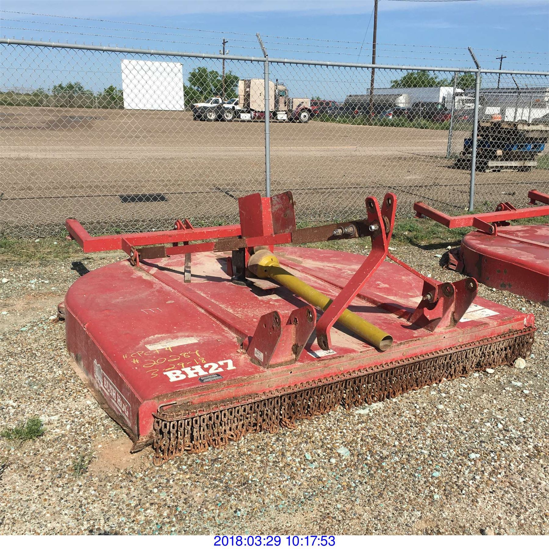 BUSH HOG BH27 SHREDDER