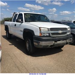 2004 - CHEVROLET Silverado 2500HD 4X4