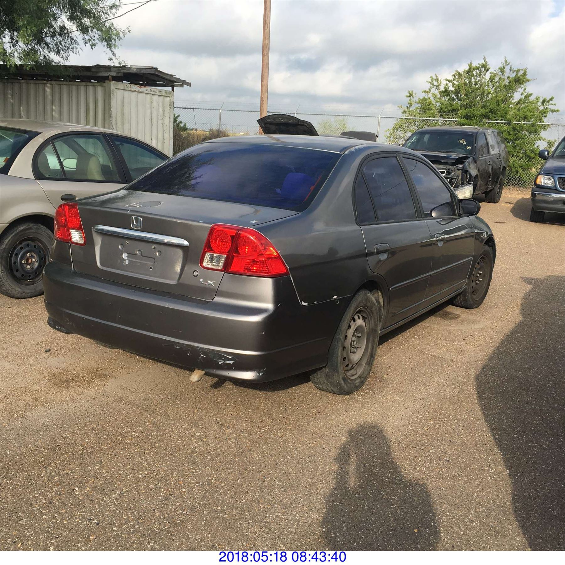 2005 HONDA CIVIC // REBUILT SALVAGE // TEXAS REGISTRATION