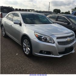 2013 - CHEVROLET MALIBU // REBUILT SALVAGE // TEXAS REGISTRATION