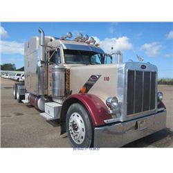 2001 - PETERBILT 379 TRACTOR // TEXAS REGISTRATION