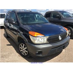 2002 - BUICK RENDEZVOUS // TEXAS REGISTRATION