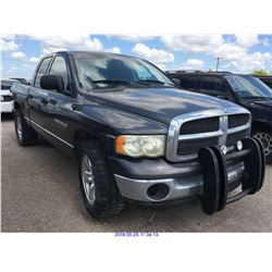 2003 - DODGE RAM 1500 // TEXAS REGISTRATION